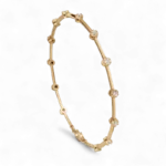 DOTTO GOLDLINE Diamond Station Bracelet
